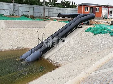 Ponorné axiální průtokové čerpadlo typu Cangzhou 600 Sled